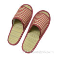Red girl style slipper new style straw slippers